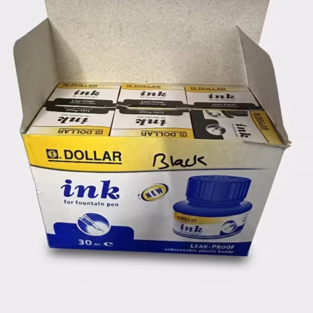 Dollar ink black