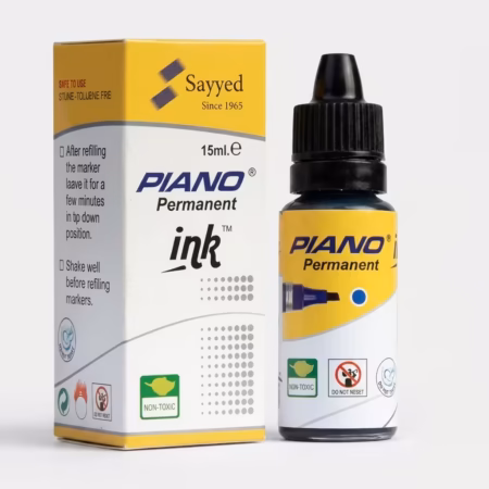 Piano Permanent Marker Ink Black
