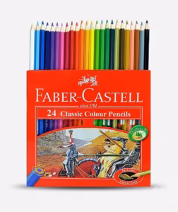 Faber-Castell Colored Pencils (Pack of 12, 24, 36, 48)