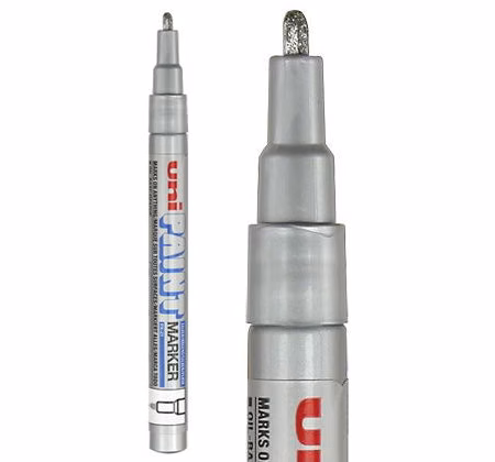 silver marker