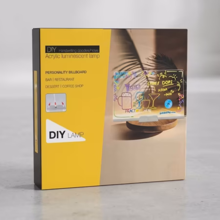 DIY Handwriting Notes Acrylic Luminescent Lamp