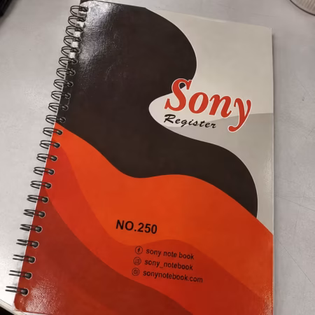 spiral notebook