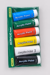 Acrylic Paint Set 6 Colors 75ml