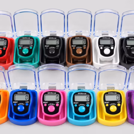 Digital finger tasbeeh counter